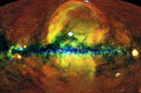 这张辉煌的新宇宙全天图像为您提供X射线视野