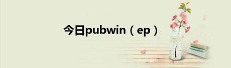 今日pubwin（ep）