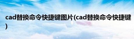 cad替换命令快捷键图片(cad替换命令快捷键)